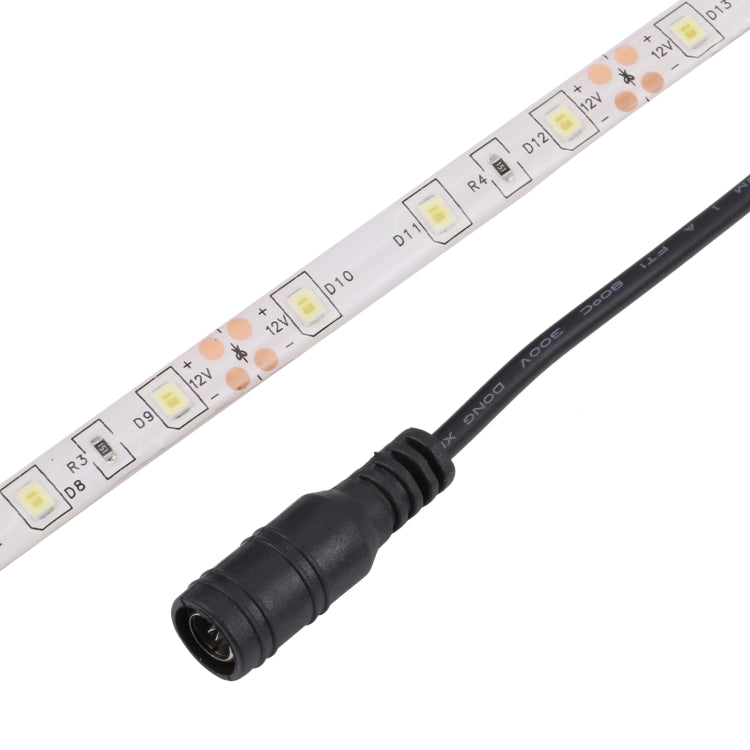2支裸板2835 SMD可調光白光/暖光LED燈繩，60顆LED/米，長度：5米，12V 2A 100-240V，2835 SMD LED，5米 x 2