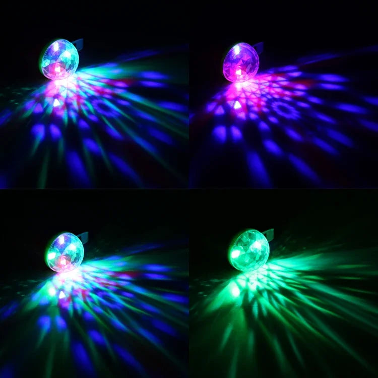 4燈迷你LED音樂聲控KTV DJ迪斯可燈光效果燈, LED1799, LED1799T