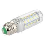 SMD 5730 節能燈泡，直流 12-30V，E27 36 LED 白光，E27 36 LED 暖白光