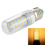 SMD 5730 節能燈泡，直流 12-30V，E27 36 LED 白光，E27 36 LED 暖白光