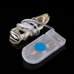 20顆LED SMD 0603 IP65防水 CR2032鈕扣電池，2米藍光，2米綠光，2米紅光