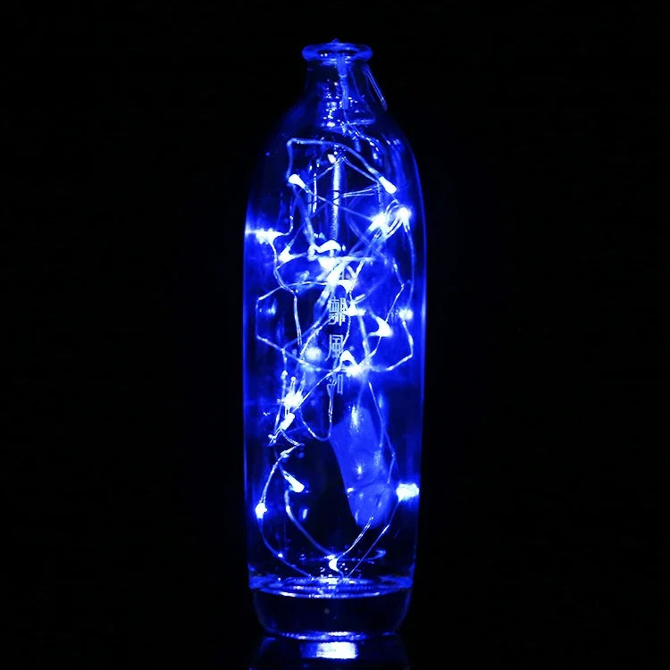 20顆LED SMD 0603 IP65防水 CR2032鈕扣電池，2米藍光，2米綠光，2米紅光