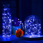 20顆LED SMD 0603 IP65防水 CR2032鈕扣電池，2米藍光，2米綠光，2米紅光