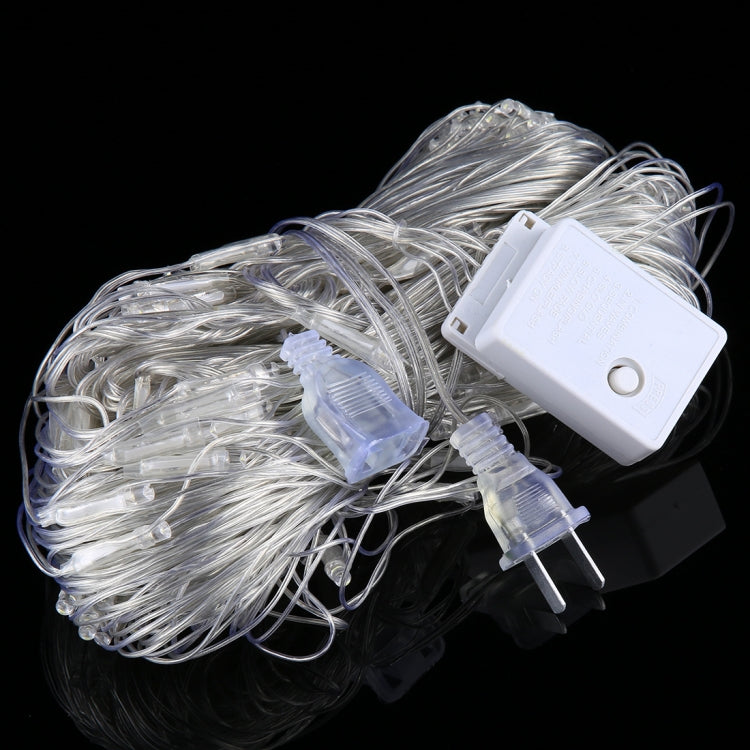 200顆LED網狀串燈帶端接頭及多功能控制器，美規插頭，AC 110V，彩色光美規插頭，白光美規插頭，暖白光美規插頭