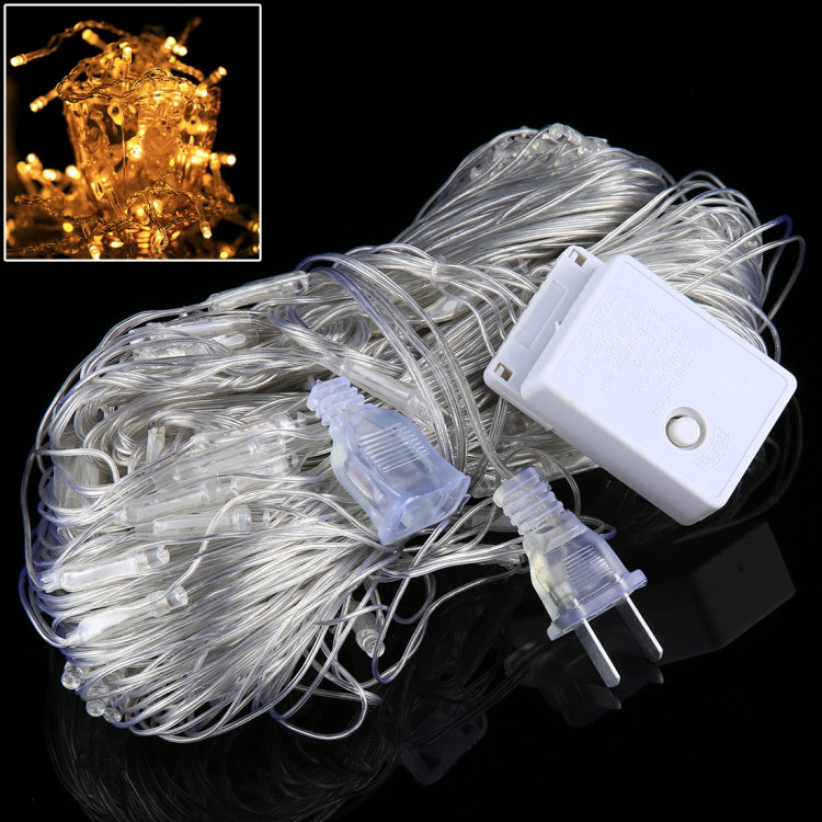 200顆LED網狀串燈帶端接頭及多功能控制器，美規插頭，AC 110V，彩色光美規插頭，白光美規插頭，暖白光美規插頭
