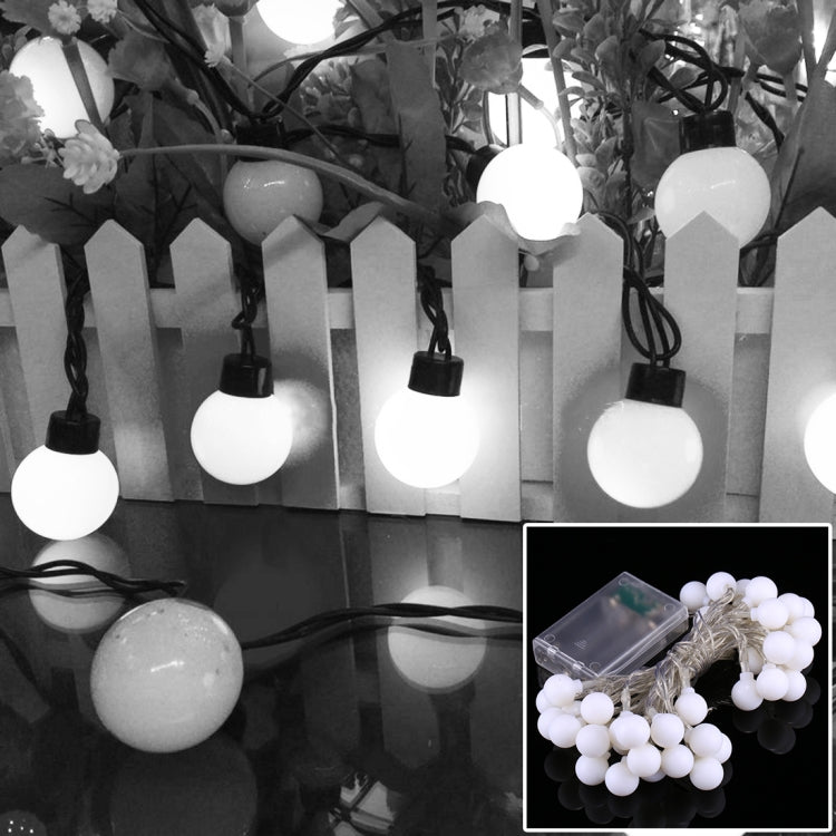 40顆LED燈 3節AA電池供電串燈，3種模式，直流4.5V，4米白光，4米暖白光，4米藍光，4米彩色光，4米綠光，4米紫光