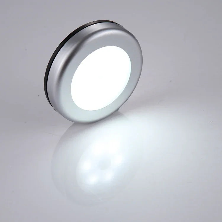 6燈LED迷你燈適用衣櫥/櫃子/樓梯/臥室，感應距離：5米，直流5V