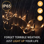 Solar Panel  water resistant  50 LED, 5m 50LED White Light, 5m 50LED Warm White, 5m 50LED Blue Light