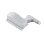 10 個 0.3W 通用內鉸鏈 LED 感應燈 櫥櫃 3 LED 夜燈 自動開關燈泡，10 個白光，10 個暖白光