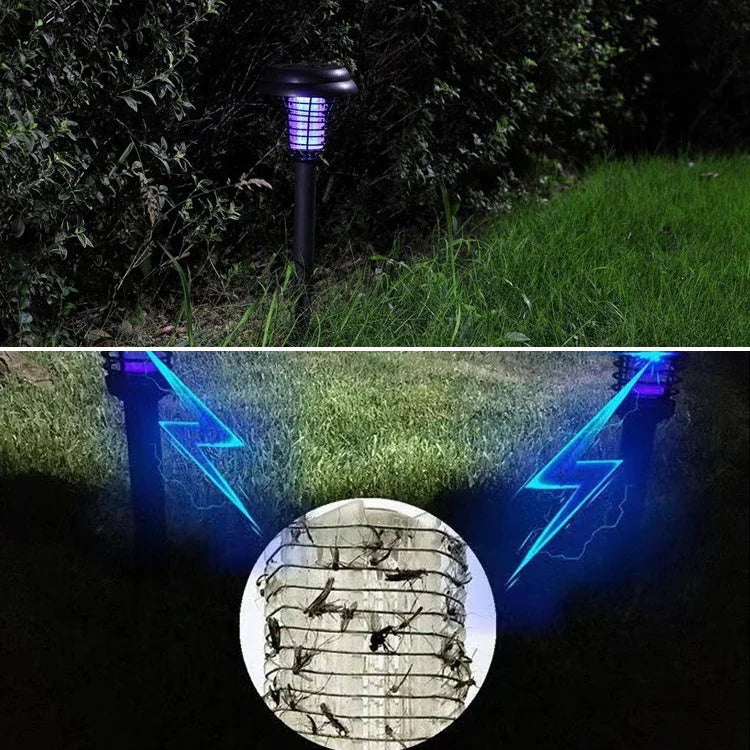 LED太陽能驅蚊害蟲農場草坪燈景觀燈 IP44防水