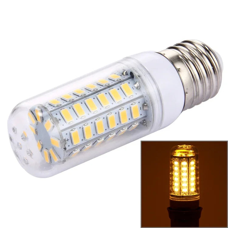 56顆LED SMD 5730燈泡，交流220V，5W 220V白光，5W 220V暖白光