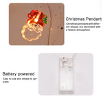 1.5m 10 Lights Christmas Tree LED Decorative Light String, Christmas Tree
