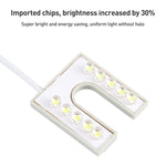10 顆 LED 縫紉機燈 U 形高亮磁鐵工作節能燈