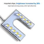 10 顆 LED 縫紉機燈 U 形高亮磁鐵工作節能燈