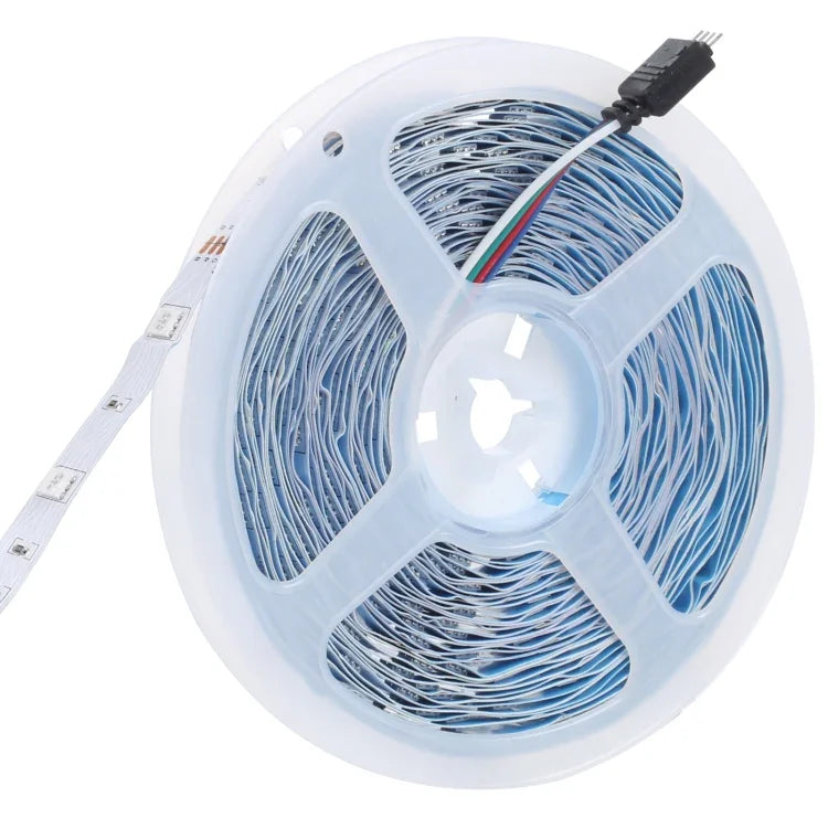 10m 300 顆 LED SMD 5050 IP44 防水 RGB 燈條附 24 鍵遙控器，EU 插頭，10m 300 顆 LED IP44