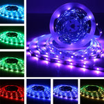 10m 300 顆 LED SMD 5050 IP44 防水 RGB 燈條附 24 鍵遙控器，EU 插頭，10m 300 顆 LED IP44