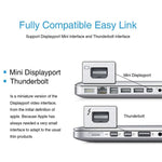 1080P Mini DisplayPort轉VGA線轉接器，Mini DP轉VGA（白色）、Mini DP轉VGA（黑色）