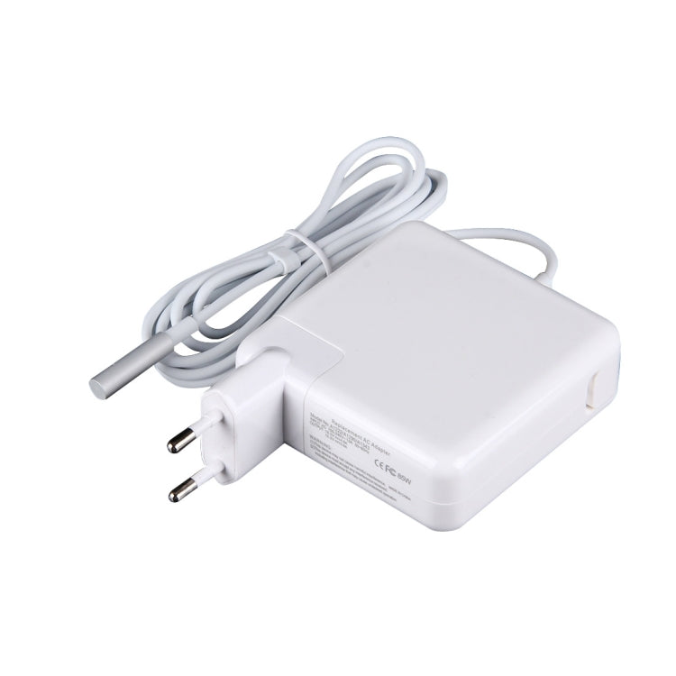 18.5V 4.6A 85W 5 針 L 型 MagSafe 1 電源充電器，適用於 Apple MacBook A1222 / A1290 / A1343，長度：1.7m，歐規插頭