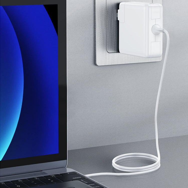 14.5V 3.1A 45W 5 針 L 型 MagSafe 1 電源充電器，適用於 Apple MacBook A1244 / A1237 / A1369 / A1370 / A1374 / A1304，長度：1.7m，歐規插頭