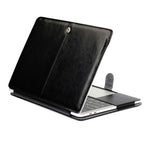 適用於 2016 新款 MacBook Pro 15.4 吋 A1707 筆記型電腦瘋馬紋橫翻皮套