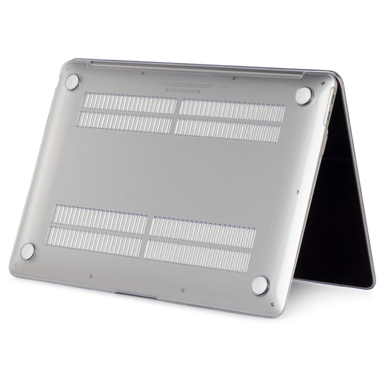 適用於 MacBook Air 13.3 吋 A1932 2018 & A2179 2020 & A2337 筆記型電腦水晶風格保護殼，MacBook Air 13.3 吋 A1932 (2018)