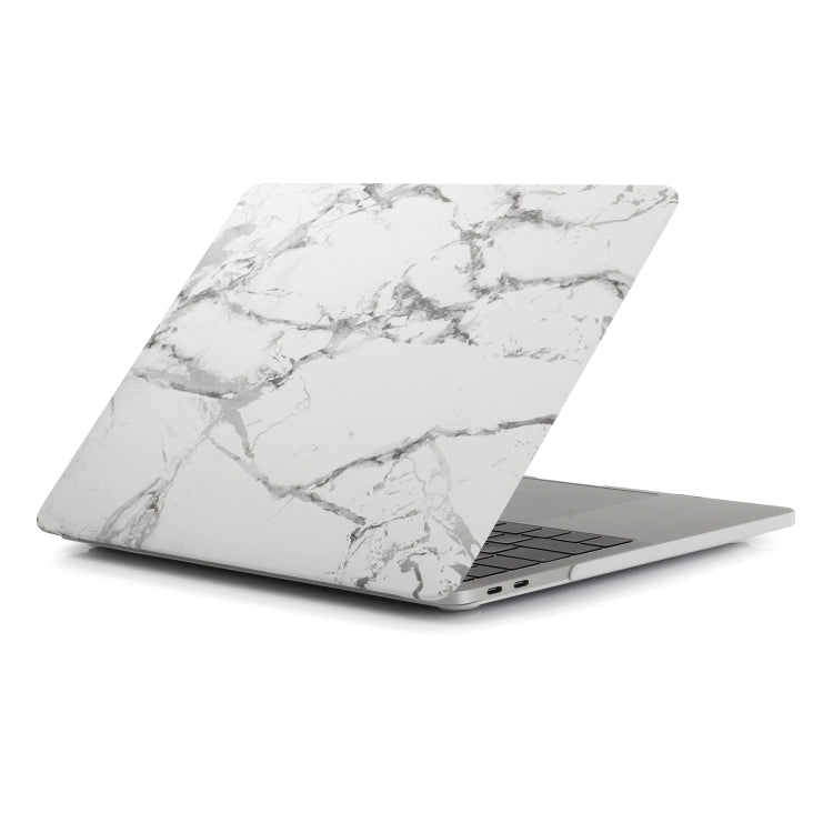 適用於 MacBook Air 13.3 吋 A1932 2018 / A2179 2020 大理石 2 筆記型電腦防水貼風格保護殼，大理石 2