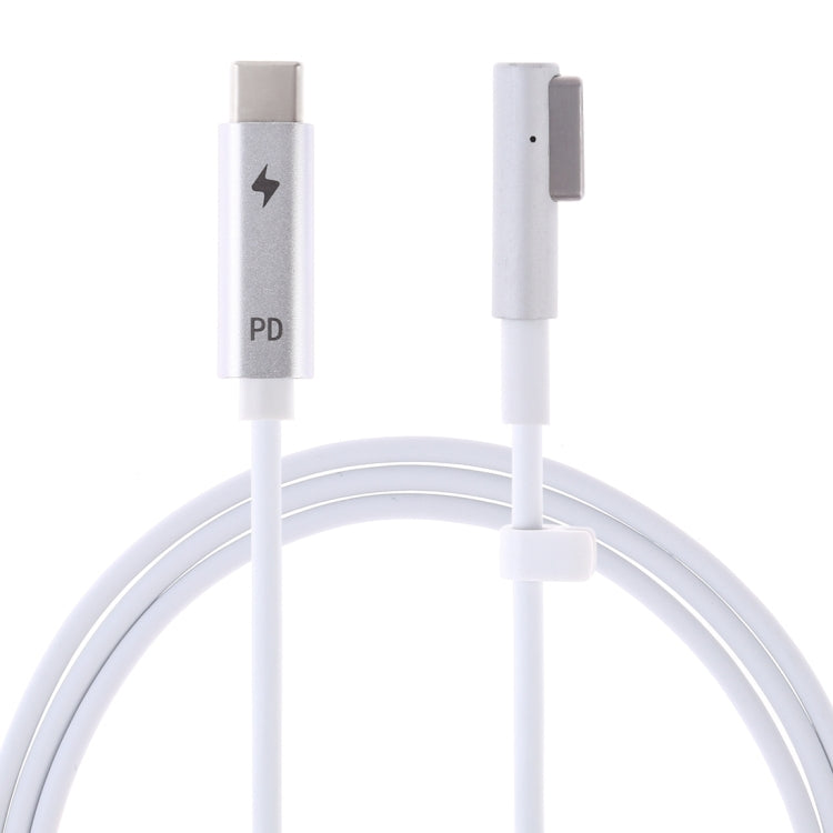 45W / 60W / 65W 5 針 MagSafe 1 (L 形) 轉 USB-C / Type-C PD 充電線，45W / 60W / 65W MagSafe 1