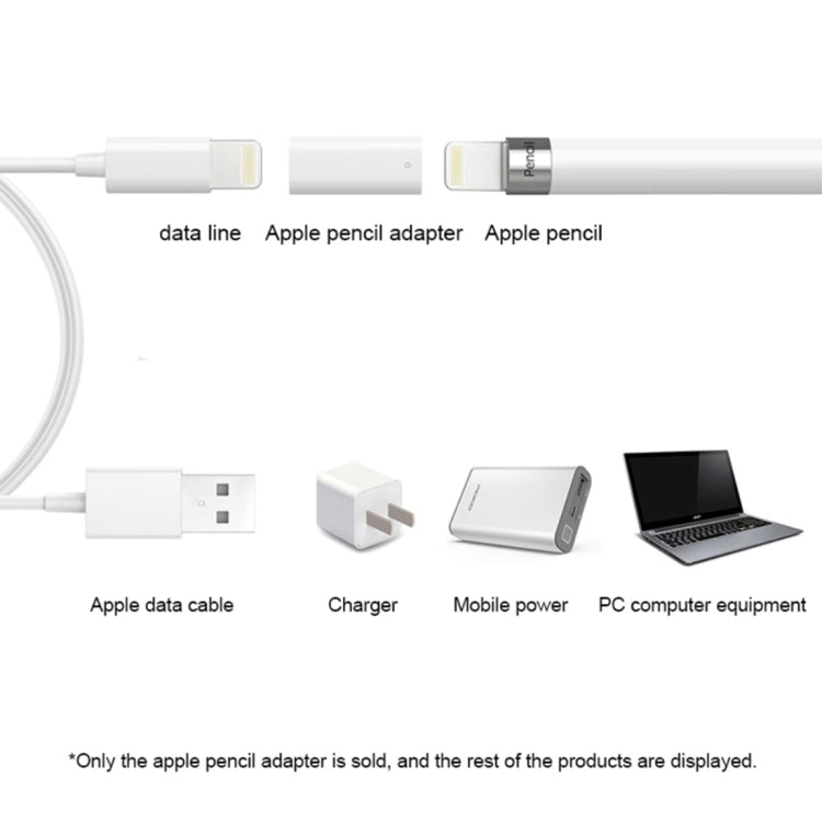 Apple Pencil 便攜充電轉接器，8 針