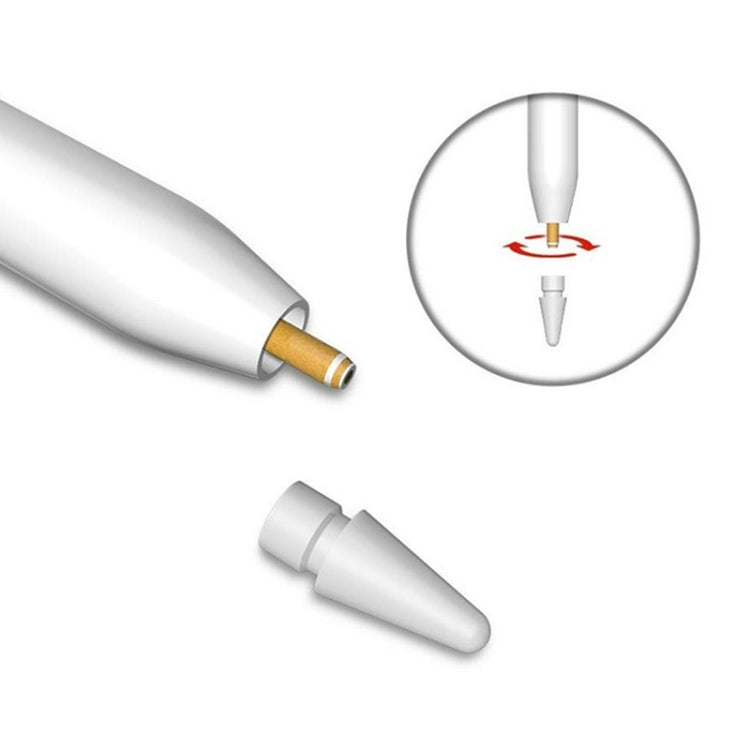 Apple Pencil 1 / 2 替換筆尖（紅色），矽膠筆尖
