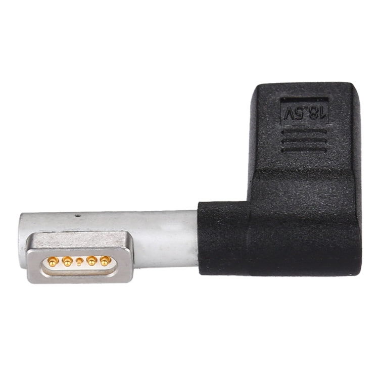 USB-C / Type-C 母頭轉 5 針 MagSafe 1 (L 形) 公頭充電轉接器，Type-C 轉 MagSafe 1
