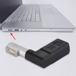 USB-C / Type-C 母頭轉 5 針 MagSafe 1 (L 形) 公頭充電轉接器，Type-C 轉 MagSafe 1