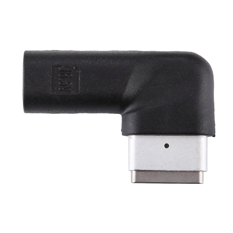 USB-C / Type-C 母頭轉 5 針 MagSafe 2 (T 形) 公頭充電轉接器，Type-C 轉 MagSafe 2