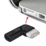 USB-C / Type-C 母頭轉 5 針 MagSafe 2 (T 形) 公頭充電轉接器，Type-C 轉 MagSafe 2
