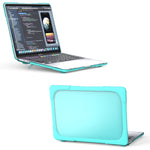 適用於 MacBook Pro 13 吋 2022 & A2289 / A2251 / A2338 2020 PC + TPU 雙色筆記型電腦保護殼