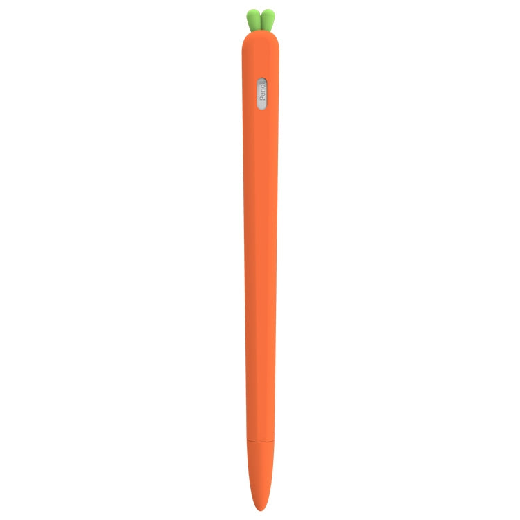 LOVE MEI 蘋果筆 2 胡蘿蔔造型觸控筆矽膠保護套，適用於 Apple Pencil 2