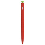 LOVE MEI 蘋果筆 2 胡蘿蔔造型觸控筆矽膠保護套，適用於 Apple Pencil 2