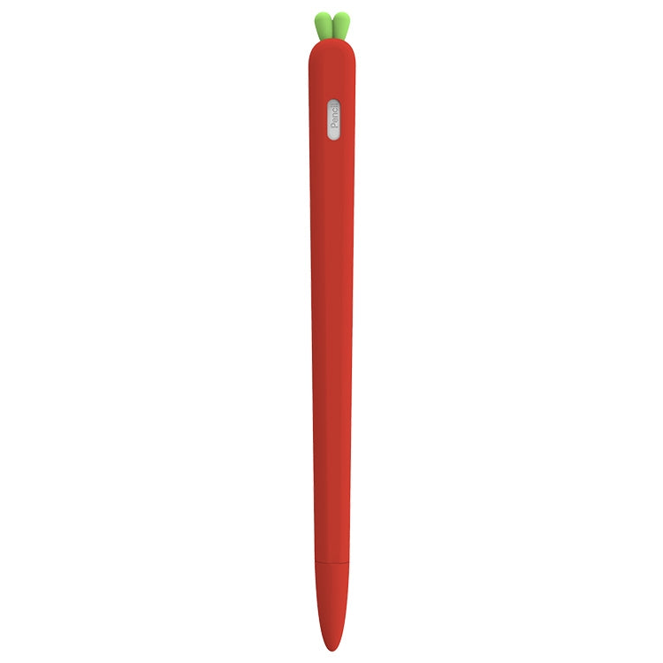 LOVE MEI 蘋果筆 2 胡蘿蔔造型觸控筆矽膠保護套，適用於 Apple Pencil 2