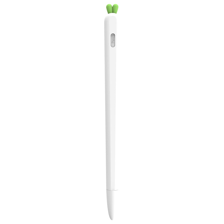 LOVE MEI 蘋果筆 2 胡蘿蔔造型觸控筆矽膠保護套，適用於 Apple Pencil 2