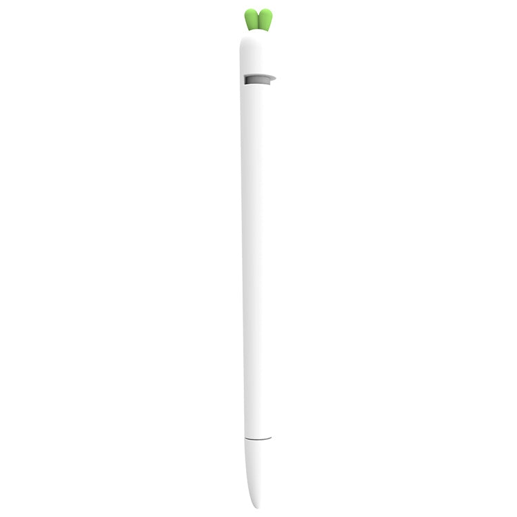 LOVE MEI 蘋果 Pencil 1 胡蘿蔔造型觸控筆矽膠保護套，適用於 Apple Pencil 1