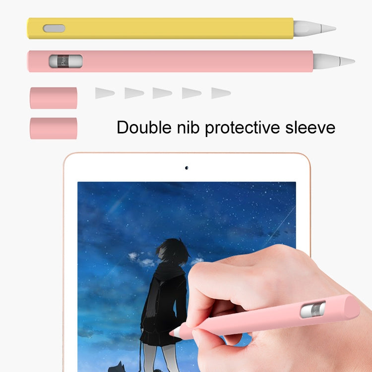 LOVE MEI 蘋果 Pencil 2 三角形觸控筆矽膠保護套，適用於 Apple Pencil 2