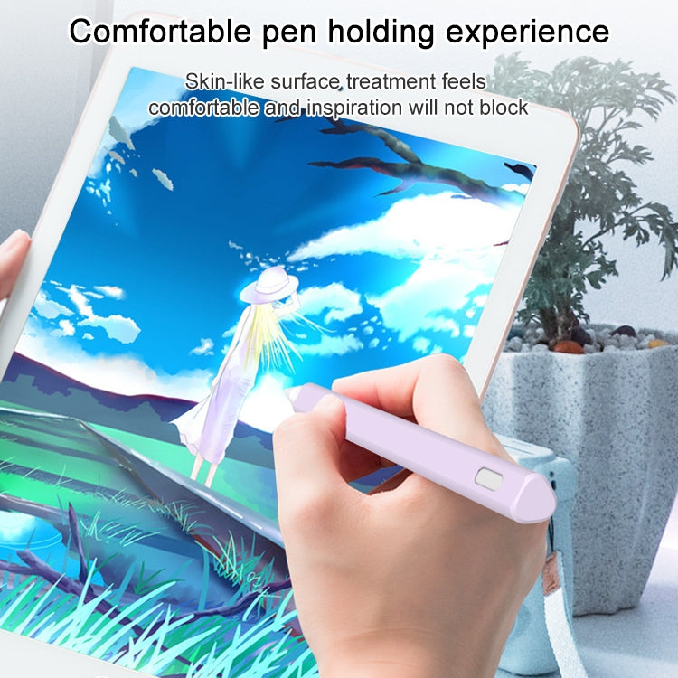 LOVE MEI 蘋果 Pencil 2 三角形觸控筆矽膠保護套，適用於 Apple Pencil 2