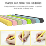 LOVE MEI 蘋果 Pencil 1 三角形觸控筆矽膠保護套，適用於 Apple Pencil 1