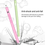 LOVE MEI 蘋果 Pencil 2 中指造型觸控筆矽膠保護套，適用於 Apple Pencil 2