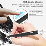 LOVE MEI 蘋果 Pencil 2 中指造型觸控筆矽膠保護套，適用於 Apple Pencil 2
