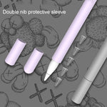 LOVE MEI 蘋果 Pencil 2 中指造型觸控筆矽膠保護套，適用於 Apple Pencil 2