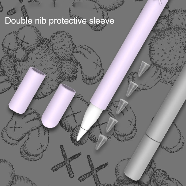 LOVE MEI 蘋果 Pencil 2 中指造型觸控筆矽膠保護套，適用於 Apple Pencil 2
