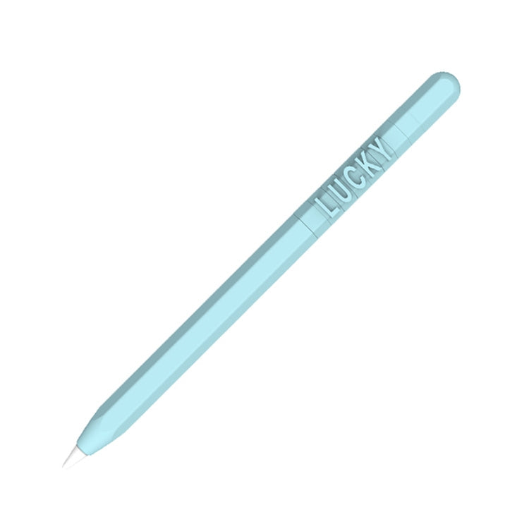 LOVE MEI 蘋果 Pencil 1 數字字母設計觸控筆矽膠保護套，適用於 Apple Pencil 1