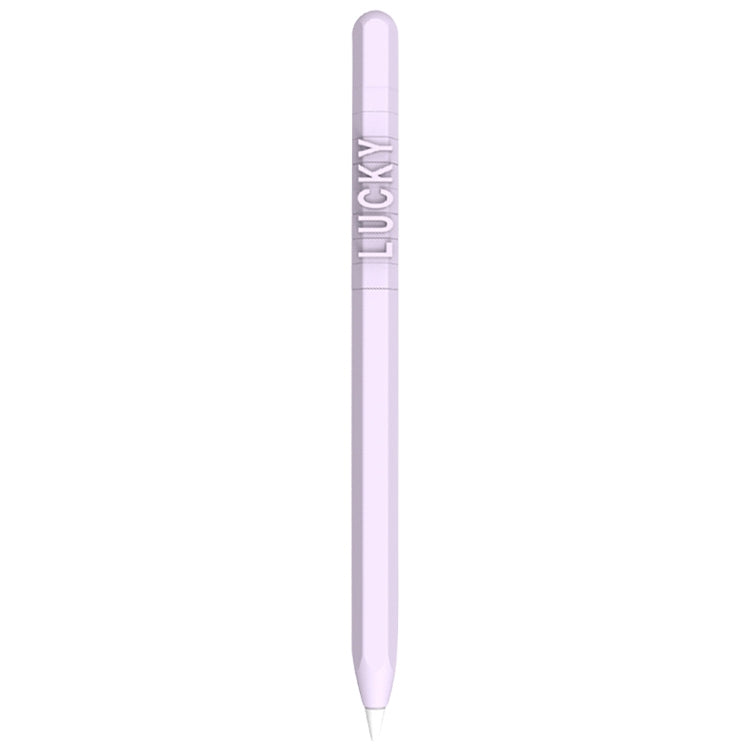LOVE MEI 蘋果 Pencil 1 數字字母設計觸控筆矽膠保護套，適用於 Apple Pencil 1