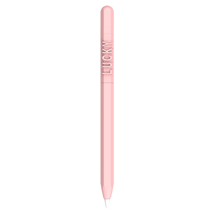 LOVE MEI 蘋果 Pencil 2 數字字母設計觸控筆矽膠保護套，適用於 Apple Pencil 2
