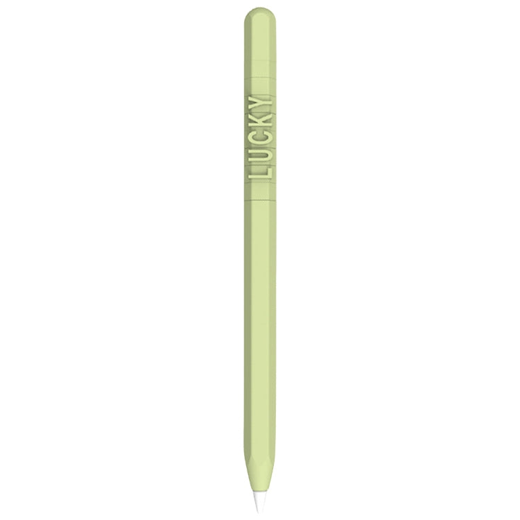 LOVE MEI 蘋果 Pencil 2 數字字母設計觸控筆矽膠保護套，適用於 Apple Pencil 2